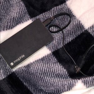 Portable charger with charging cord